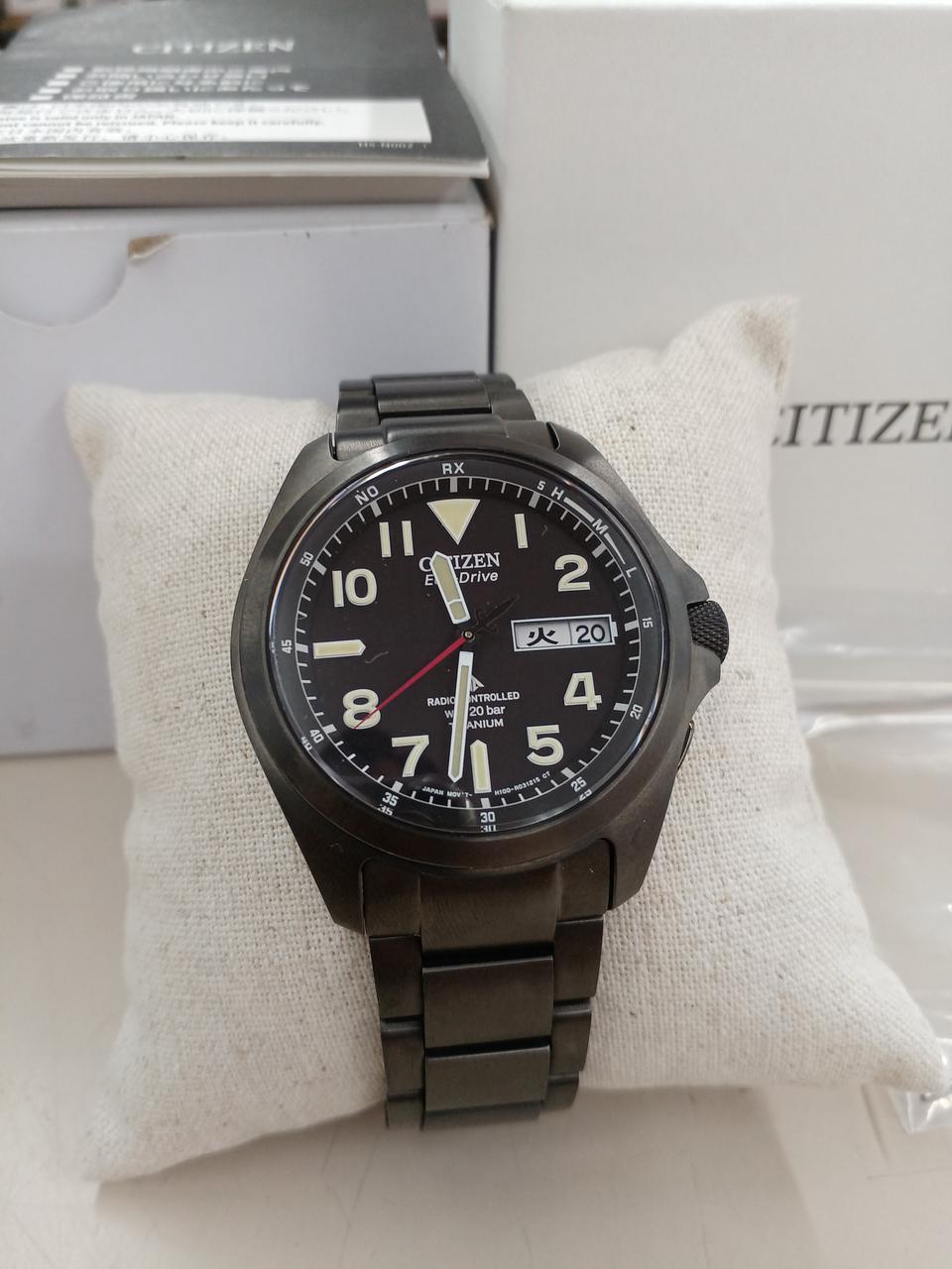 CITIZEN Radio Solar AT6085-50E - Banzai Thrifting | BanzaiHobby