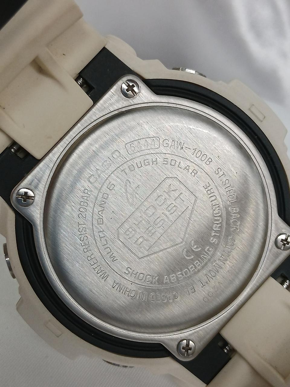 CASIO G-SHOCK Solar Radio-Controlled Watch GAW-100B - Banzai Thrifting | BanzaiHobby