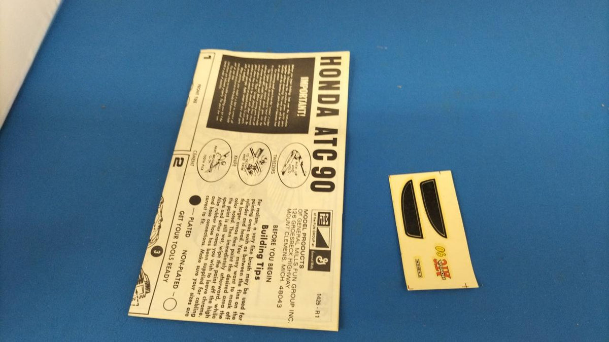 MPC HONDA ATC 90 Plastic Model - Banzai Thrifting | BanzaiHobby