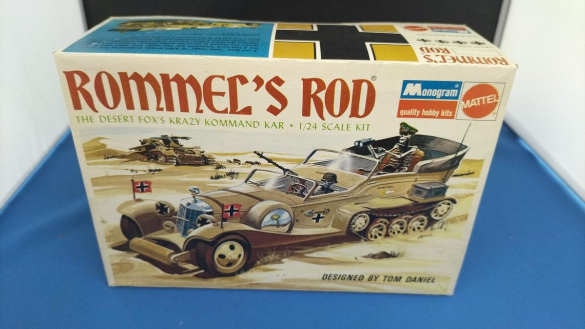 MONOGRAM ROMMELS ROD plastic model - Banzai Thrifting | BanzaiHobby