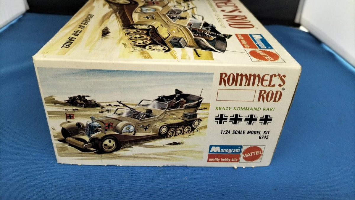 MONOGRAM ROMMELS ROD plastic model - Banzai Thrifting | BanzaiHobby