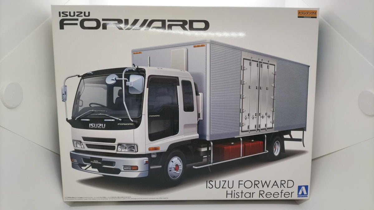 Aoshima Isuzu Forward Highstar Refrigerated Truck Heavy Freight Series No.5 - Banzai Thrifting | BanzaiHobby