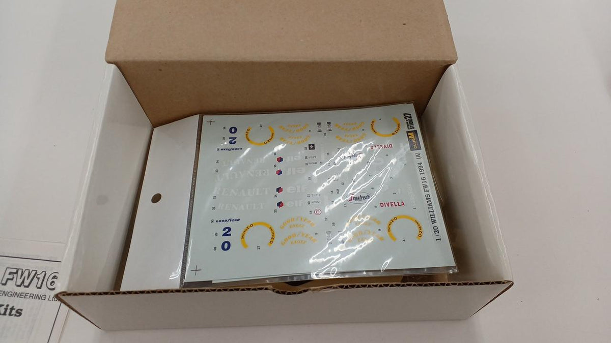 CLUB M WILLIAMS Renault FW16 1/20 - Banzai Thrifting | BanzaiHobby
