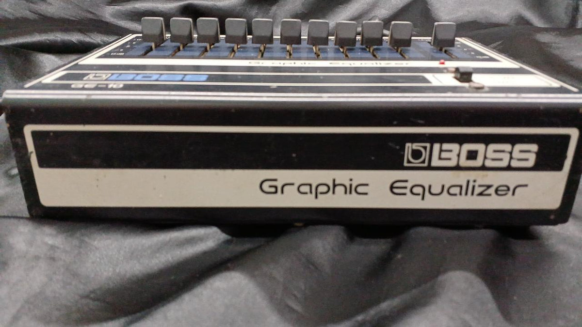 BOSS Graphic Equalizer GE-10 - Banzai Thrifting | BanzaiHobby