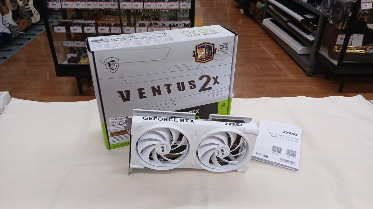 MSI Graphics Card: RTX 5070 12G VENTUS 2X OC - Banzai Thrifting | BanzaiHobby