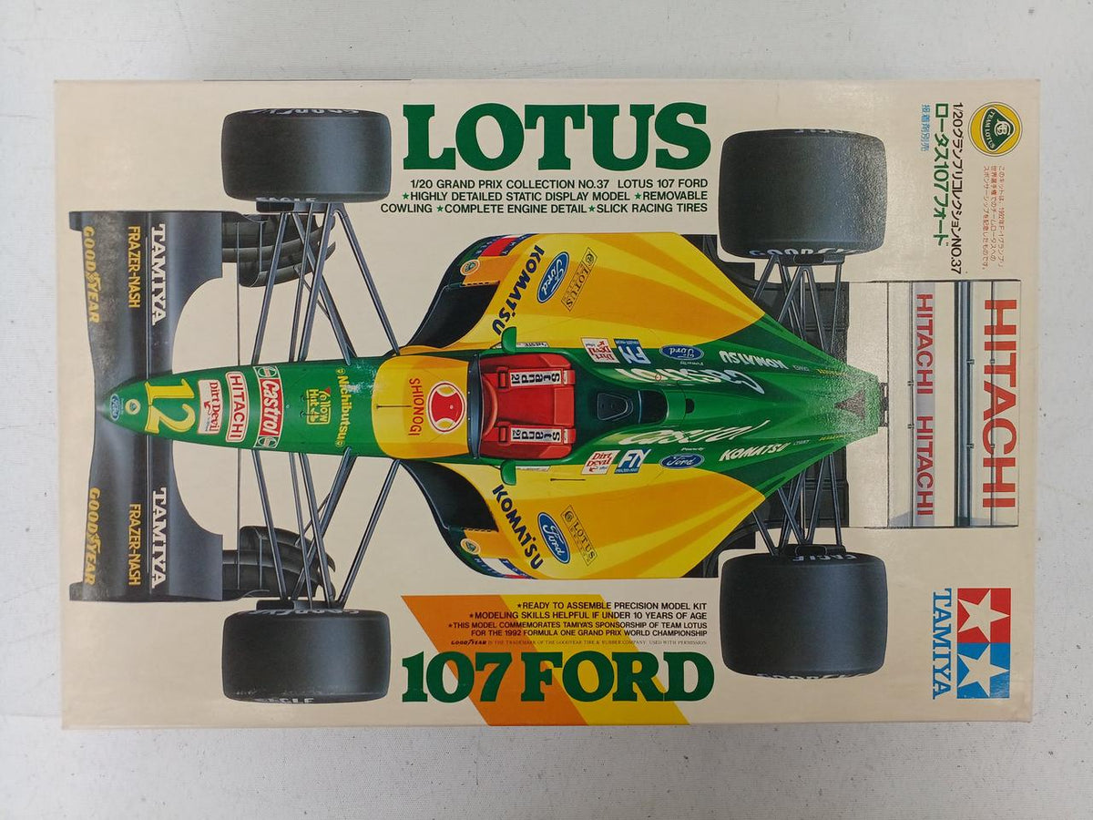 TAMIYA Lotus 107 Ford 1/20 Grand Prix Collection No.37 - Banzai Thrifting | BanzaiHobby