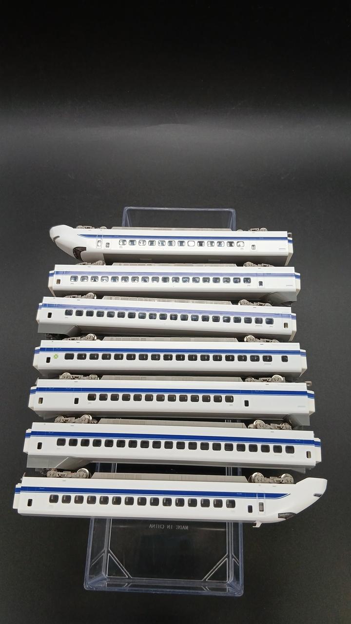 TOMIX JR300 Series Tokaido & Sanyo Shinkansen Nozomi Set (7-Car Set) 92639 - Banzai Thrifting | BanzaiHobby