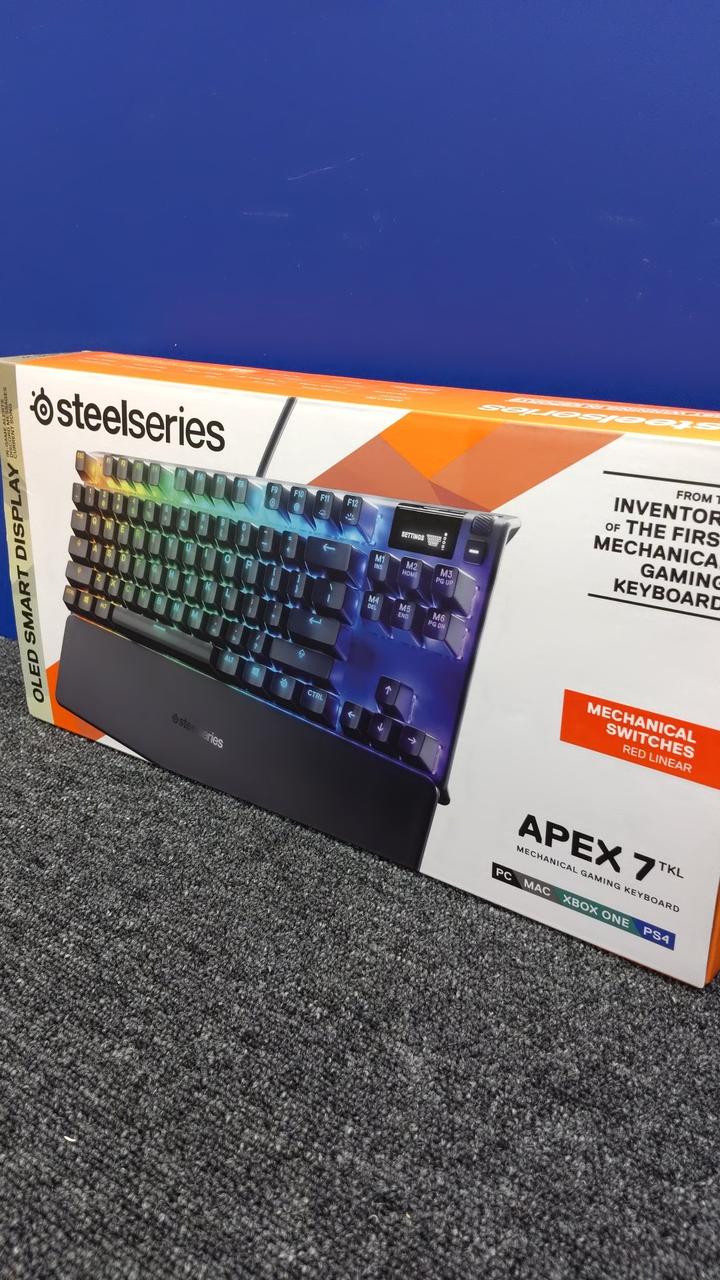 STEELSERIES Gaming Keyboard APEX7 TKL - Banzai Thrifting | BanzaiHobby