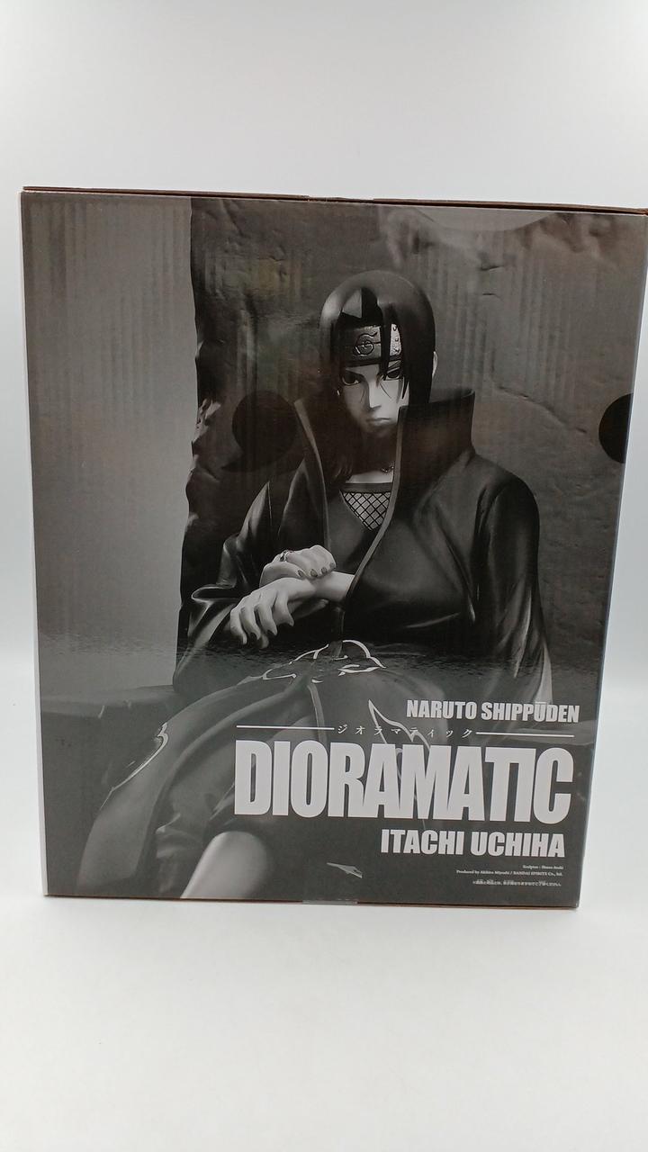 BANDAI Ichiban Kuji NARUTO Shippuden DIORAMATI Uchiha Itachi C (Black and White Brush Coloring) - Banzai Thrifting | BanzaiHobby