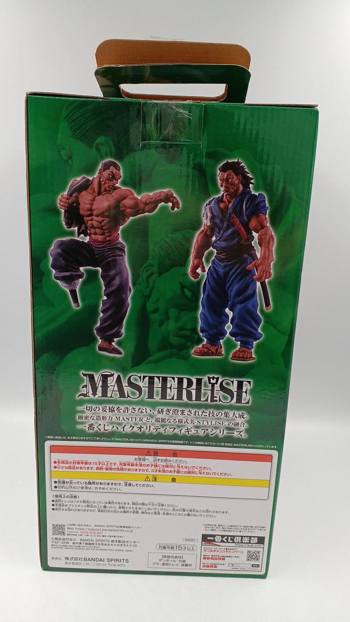 BANDAI Ichiban Kuji Baki Giant Heartbeat Last One Prize Retsu Kaiou MASTERLISE! - Banzai Thrifting | BanzaiHobby