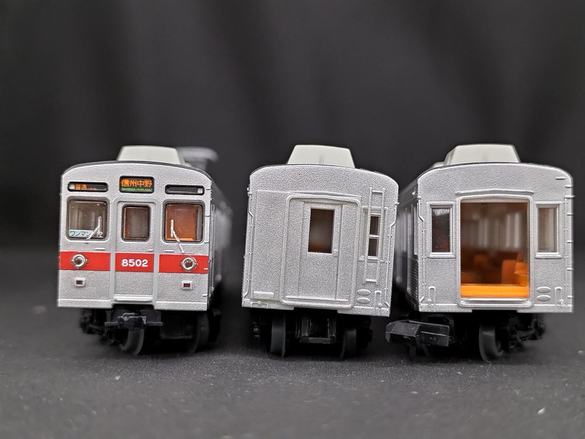 TOMY TEC Nagano Electric Railway 8500 Series Railway Musume Wrapping - Banzai Thrifting | BanzaiHobby