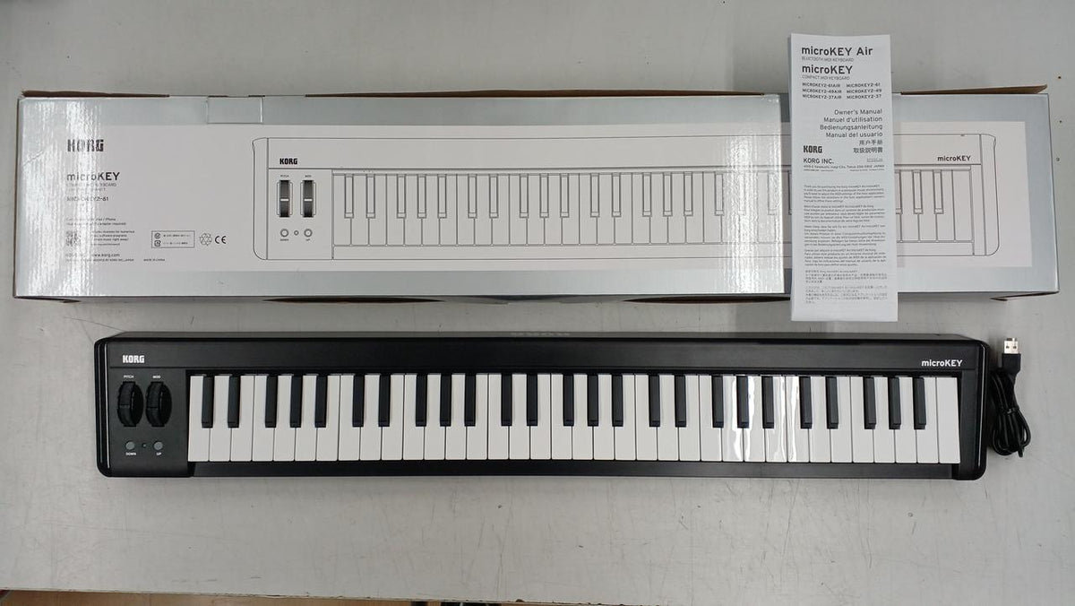 KORG MIDI Keyboard MICROKEY2-61 - Banzai Thrifting | BanzaiHobby