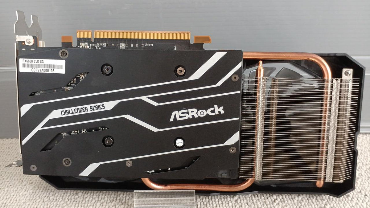 ASROCK Graphics Card: RX6600 CLD 8GB - Banzai Thrifting | BanzaiHobby