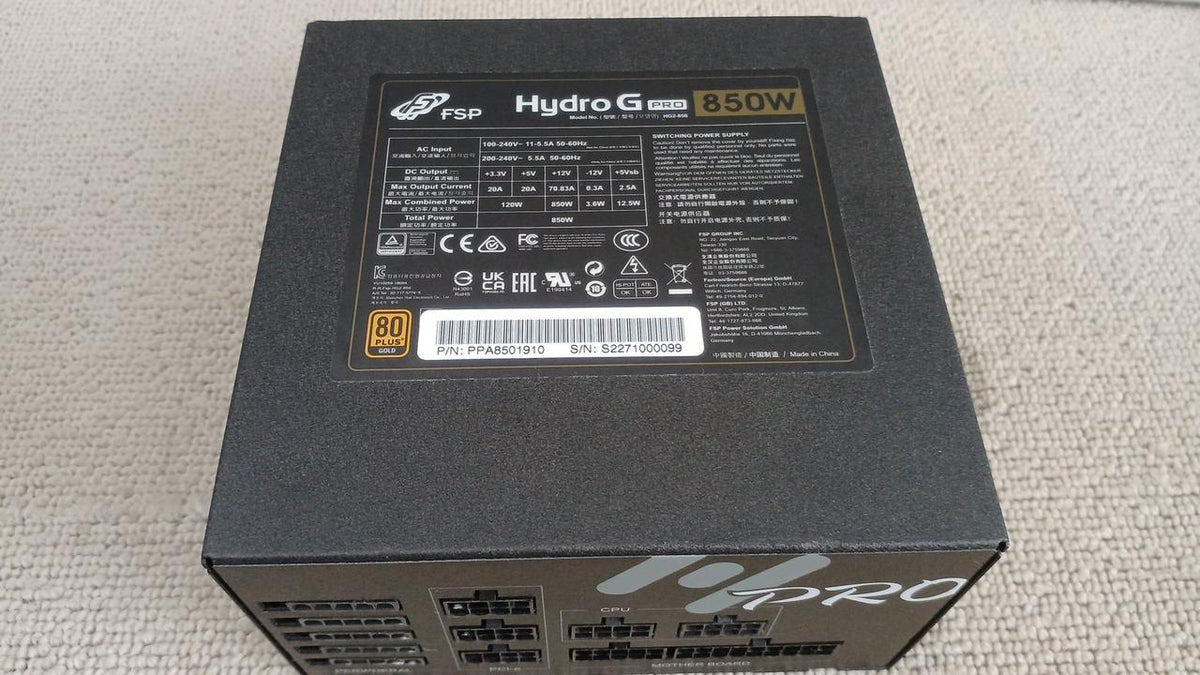 FSP PC Power Supply HG2-850 - Banzai Thrifting | BanzaiHobby