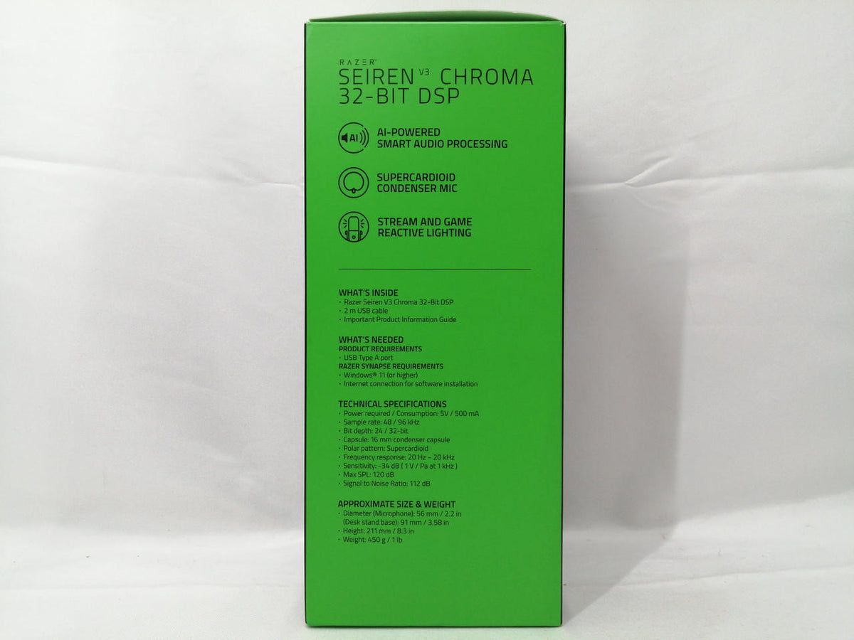 RAZER Condenser Microphone RZ19-05590100-R3M1 - Banzai Thrifting | BanzaiHobby