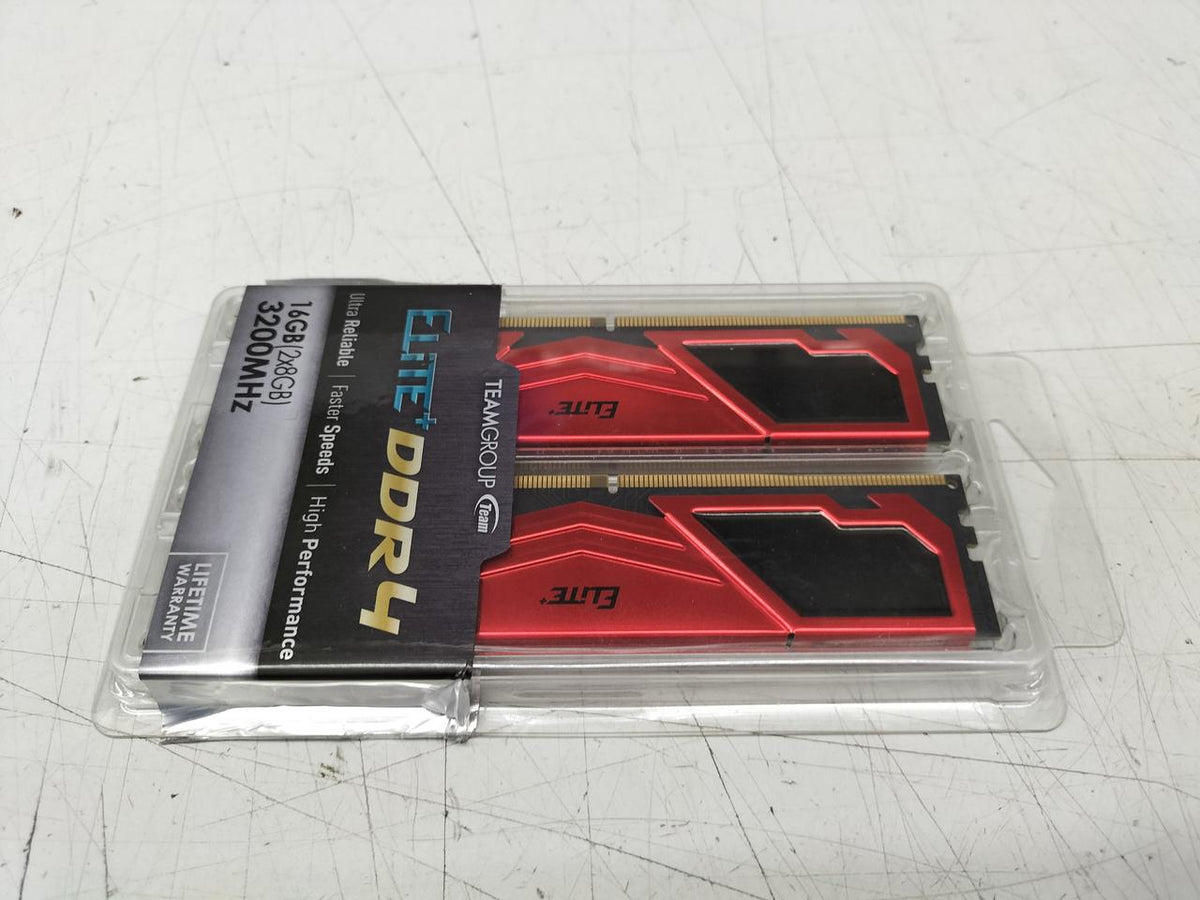 TEAM Desktop memory: 16GB (8GB×2) TPRD48G3200HC22BK - Banzai Thrifting | BanzaiHobby