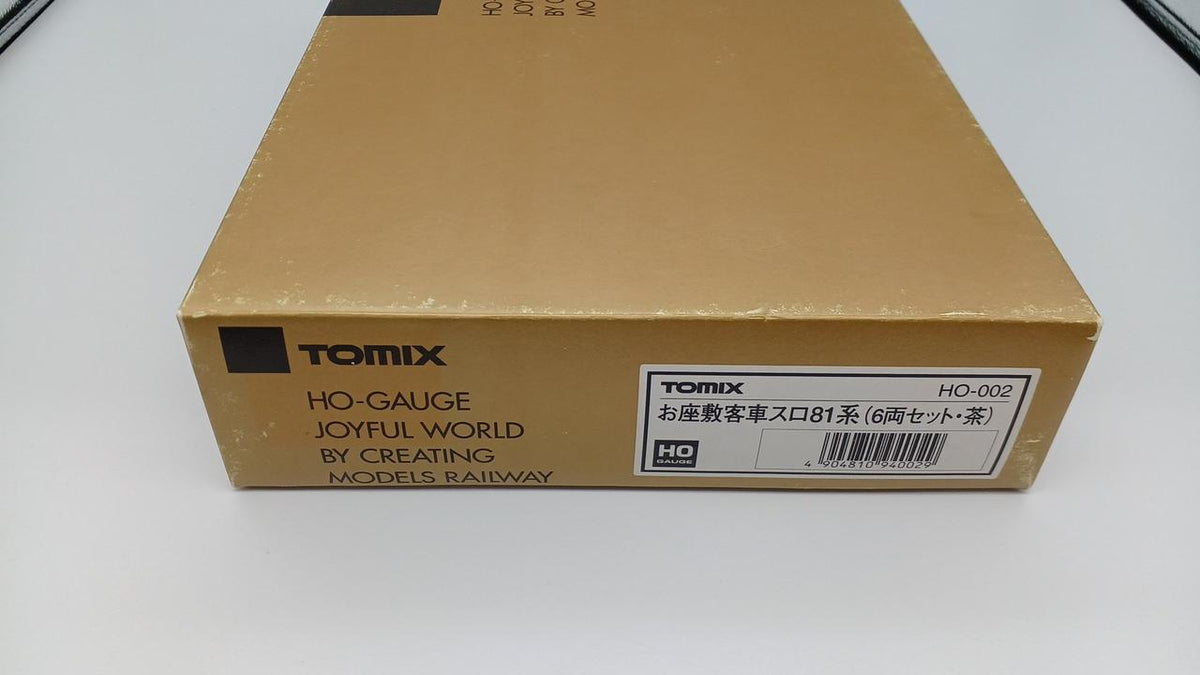 TOMIX HO Gauge HO-003 Tatami Passenger Car Slot 81 Series (Brown) - Banzai Thrifting | BanzaiHobby