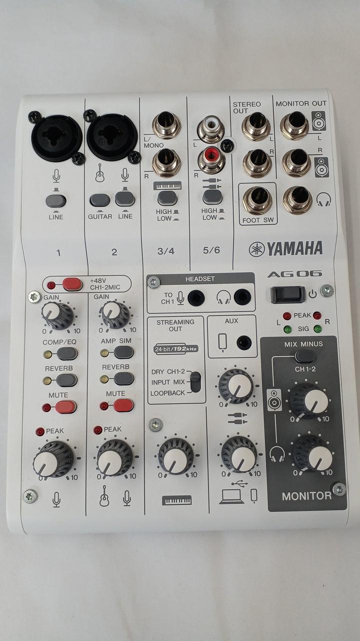 YAMAHA Mixer AG06 MK2 - Banzai Thrifting | BanzaiHobby
