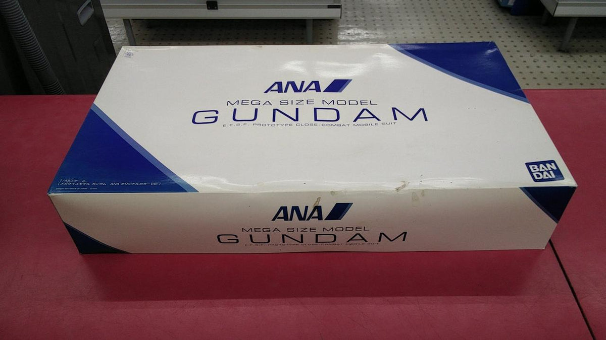 BANDAI 1/48 Mega Size Model RX-78-2 Gundam ANA ANA× Gundam SKY Project Passenger Only - Banzai Thrifting | BanzaiHobby