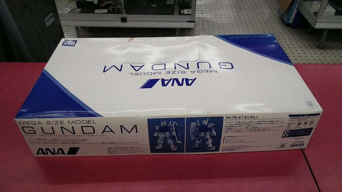 BANDAI 1/48 Mega Size Model RX-78-2 Gundam ANA ANA× Gundam SKY Project Passenger Only - Banzai Thrifting | BanzaiHobby