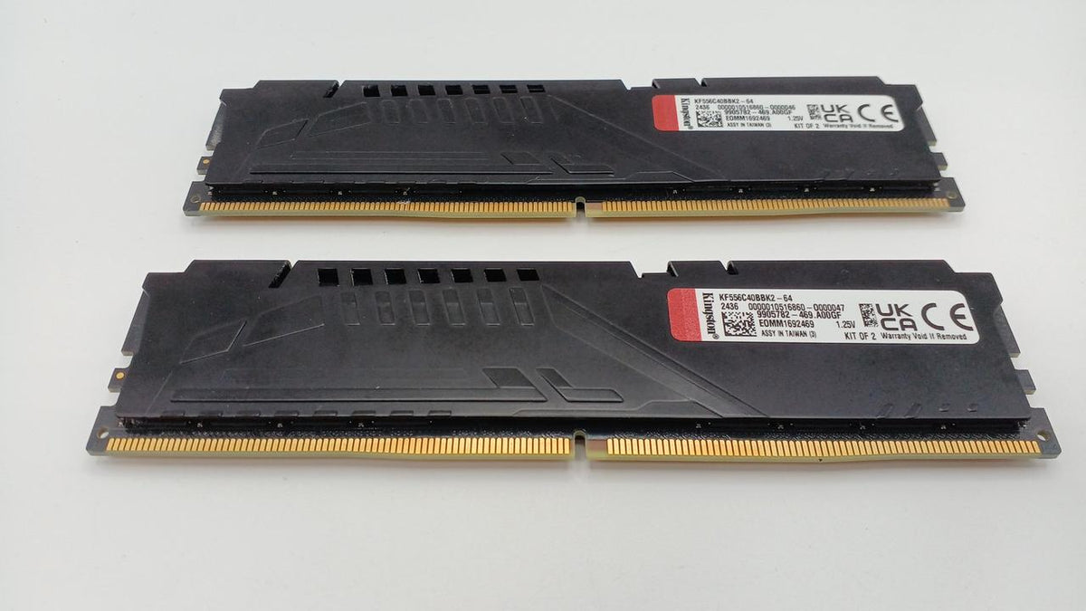 KINGSTON TECHNOLOGY Kingston DDR5 32GB 2-Module Set (Total 64GB) KF556C40BBK2 - Banzai Thrifting | BanzaiHobby