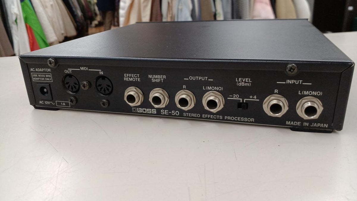 BOSS Multi-Effects SE-50 - Banzai Thrifting | BanzaiHobby