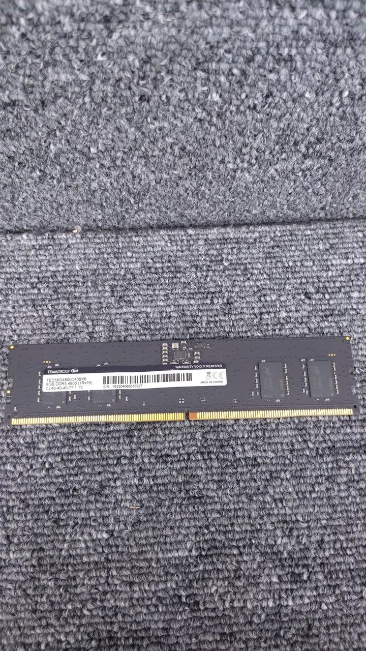 TEAMGROUP PC Memory TED58G4800C40BK6 - Banzai Thrifting | BanzaiHobby