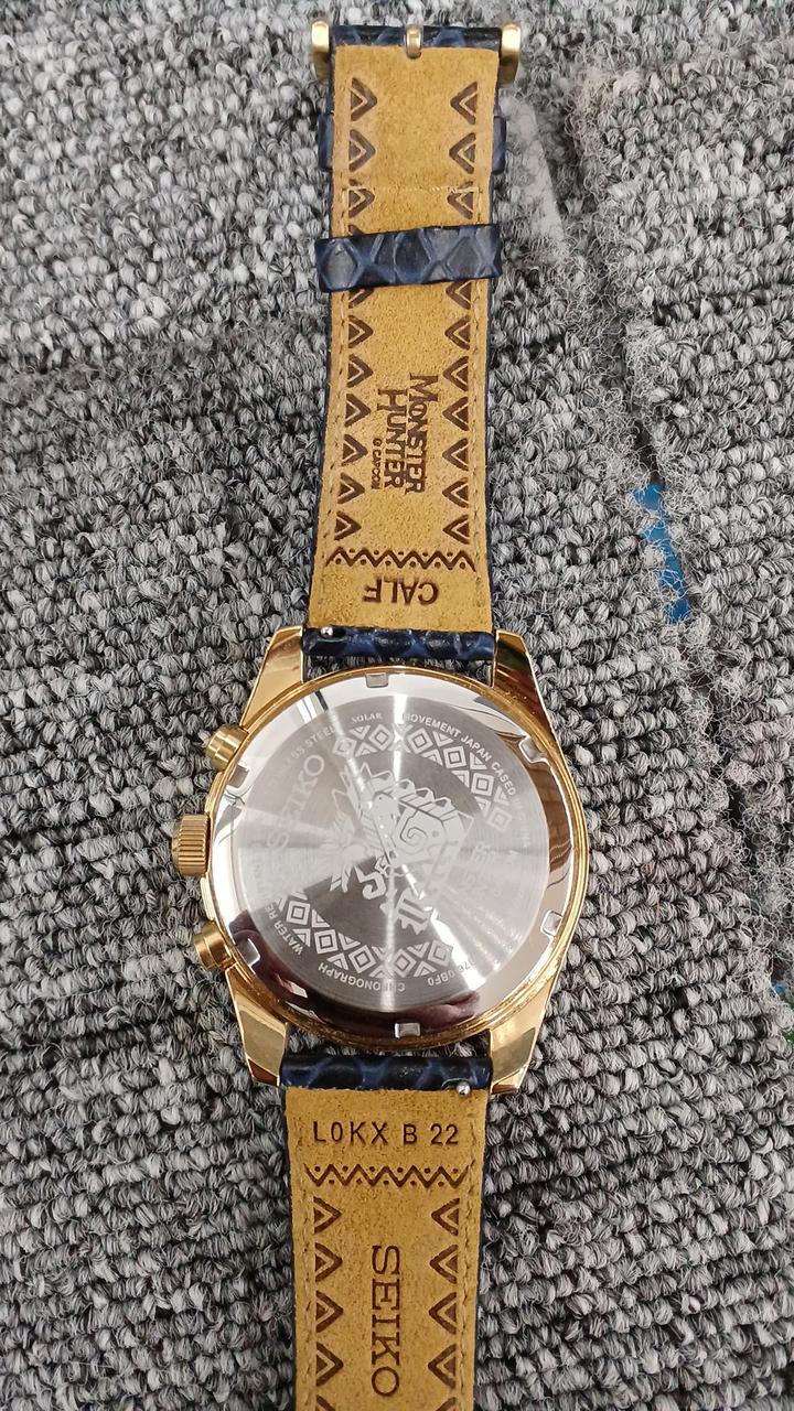 SEIKO Monster Hunter Zinogre 15th Anniversary Quartz V176-0BF0 - Banzai Thrifting | BanzaiHobby