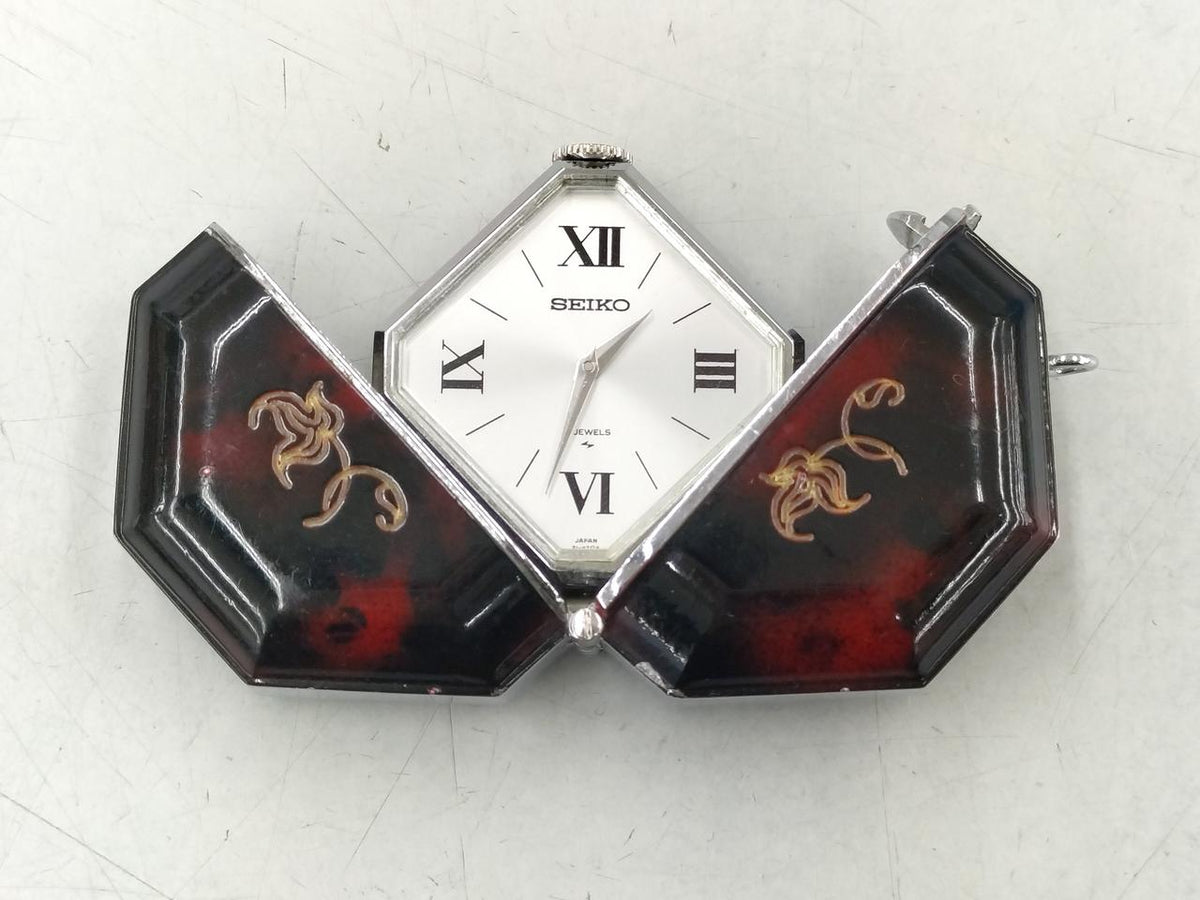 SEIKO Manual Pocket Watch 21-7510 - Banzai Thrifting | BanzaiHobby