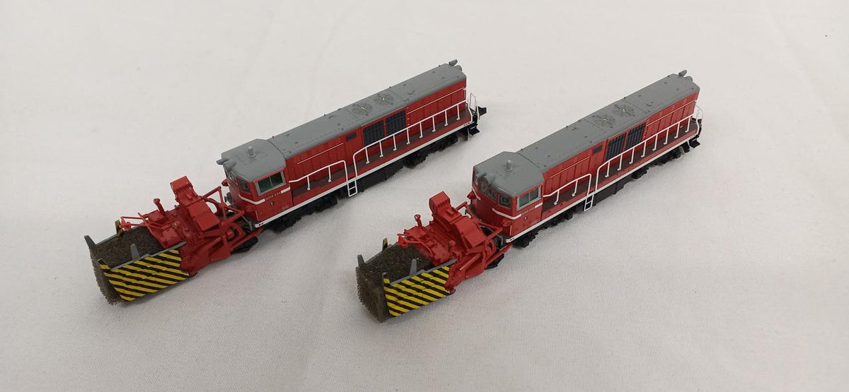Microace N Gauge A8162 DD14-333, 334 Standard Colors, Double Pair Set - Banzai Thrifting | BanzaiHobby