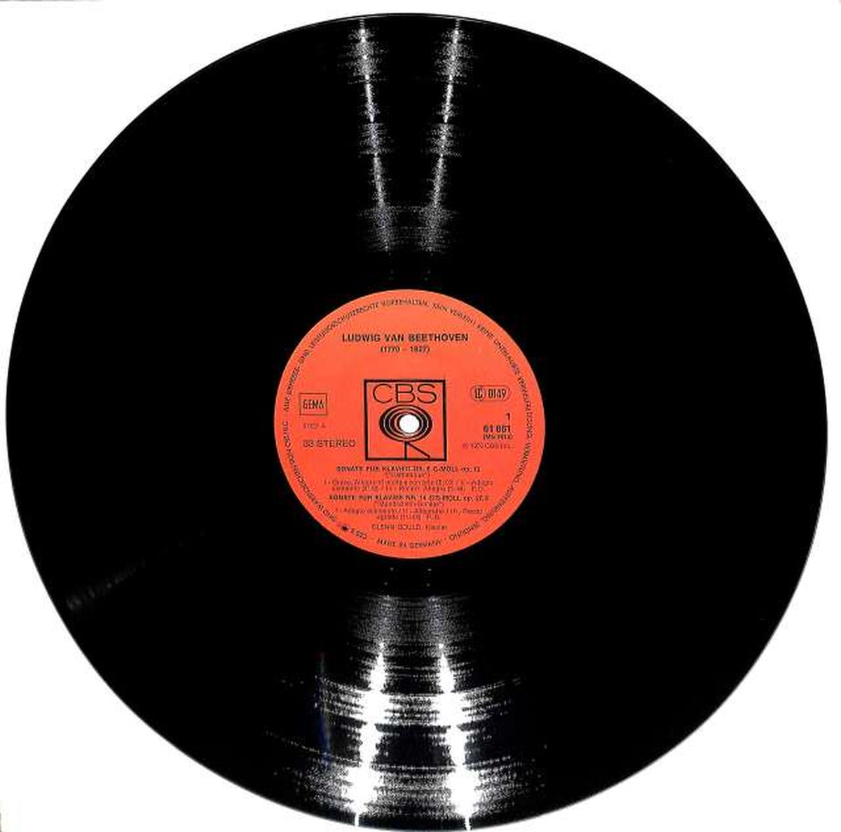 CBS (import, Germany) b Etoven "Pathétique," "Moonlight," "Passion" Gould 61861