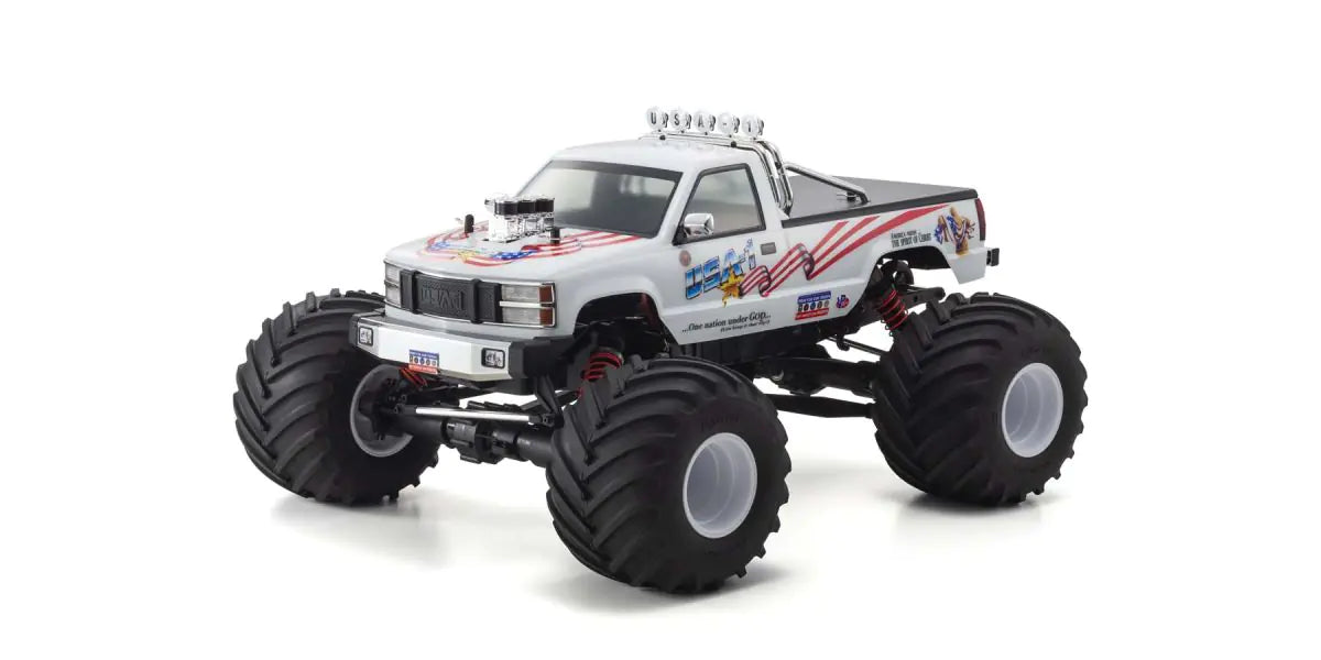Kysoho 34257D Monster Truck USA-1 VE (Brushless Motor / Ready Set) - BanzaiHobby
