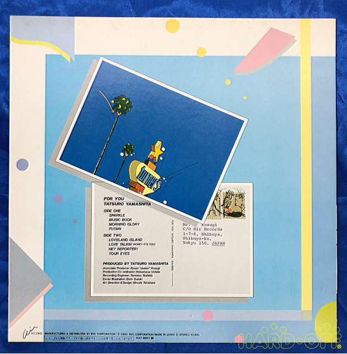 AIR Tatsuro Yamashita FOR YOU RAL-8801
