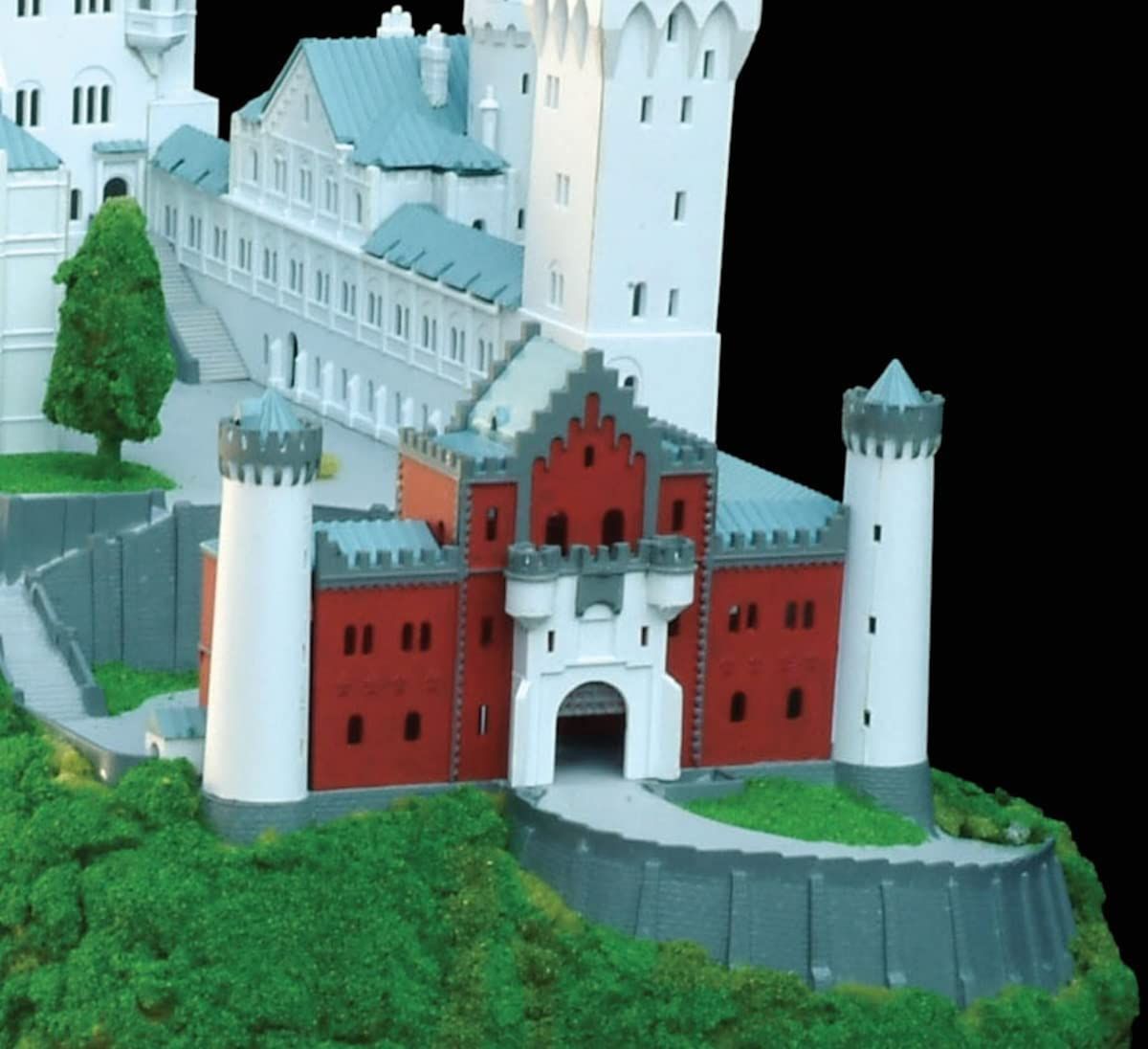 Doyusha Doyusha 1/220 Western Castle Neuschvan Stein Castle Color Plasti - BanzaiHobby