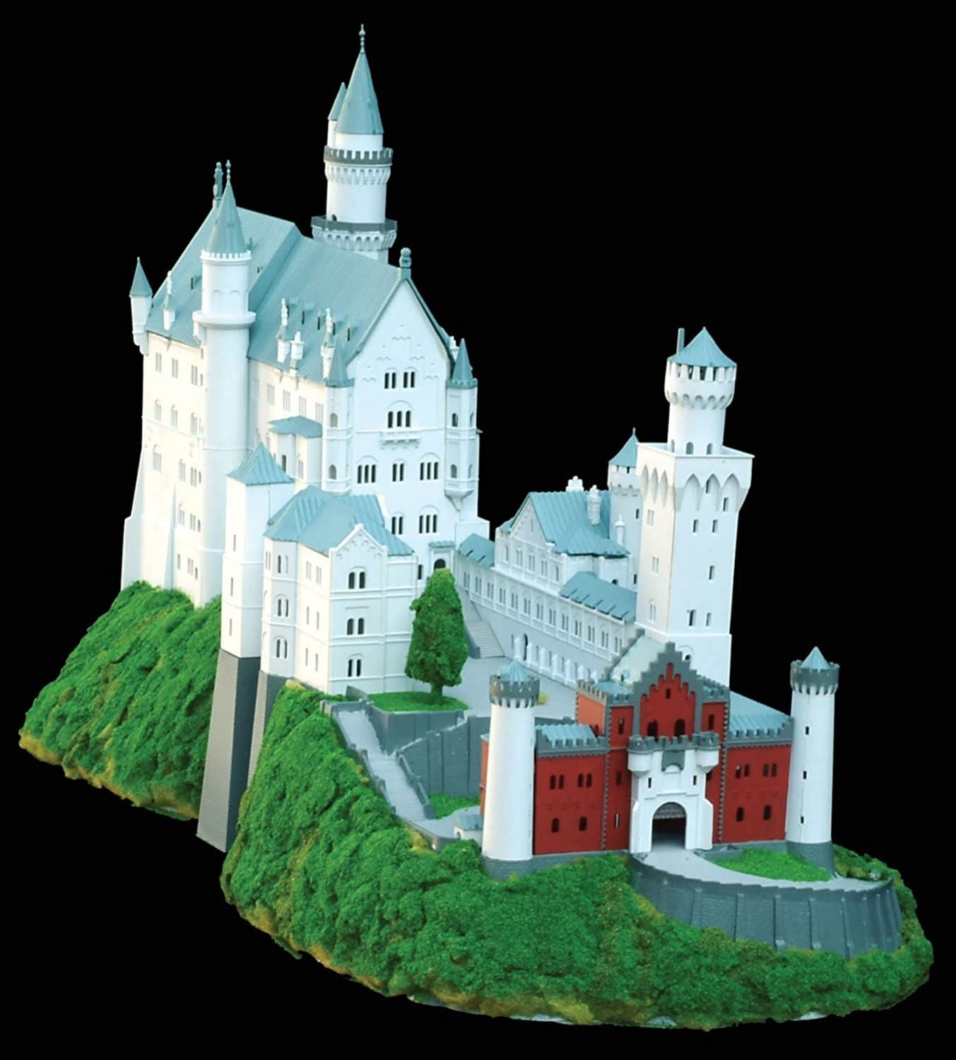 Doyusha Doyusha 1/220 Western Castle Neuschvan Stein Castle Color Plasti - BanzaiHobby