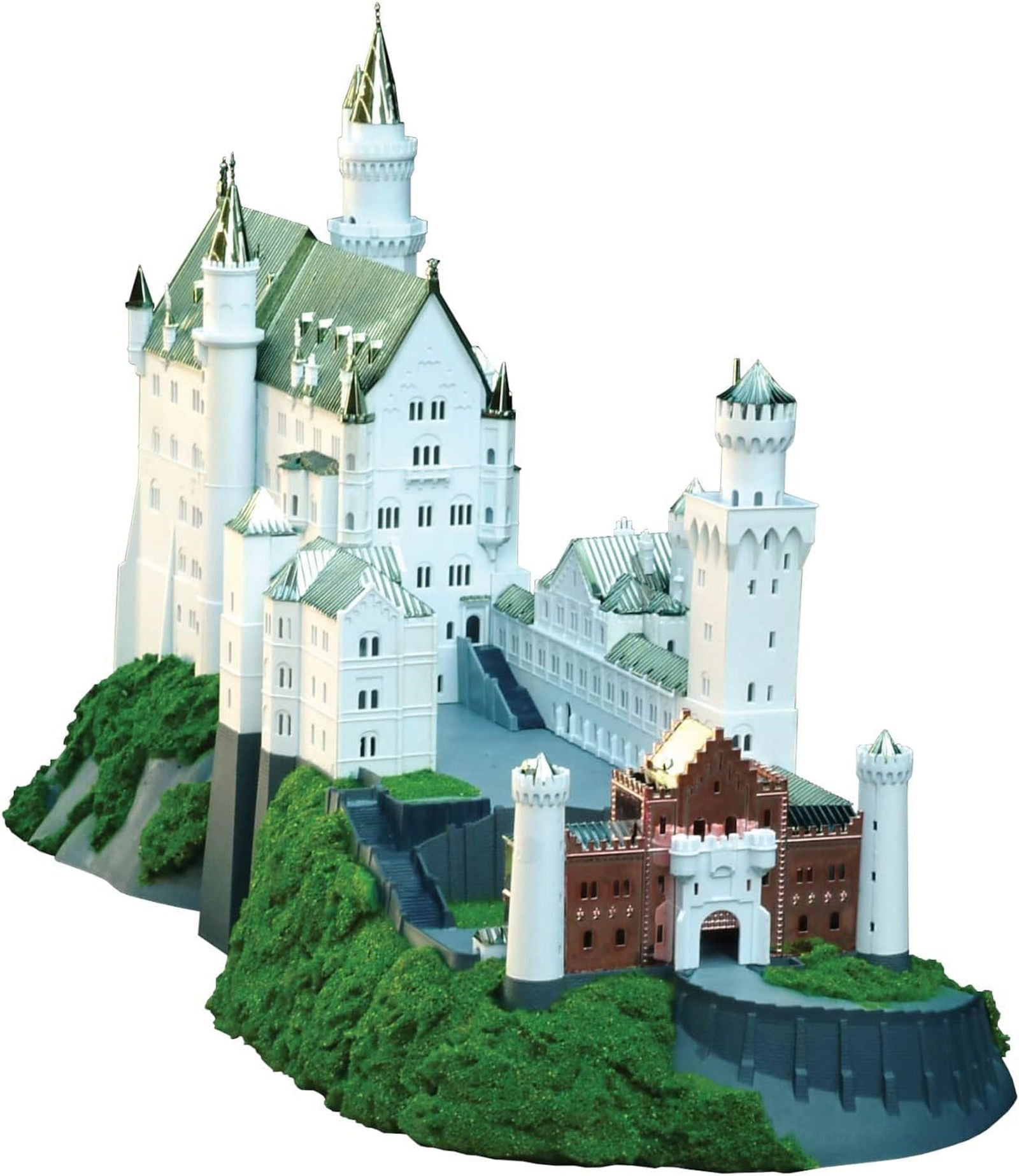 Doyusha 1/220 Western Castle Neuschwanstein Castle Gold - BanzaiHobby