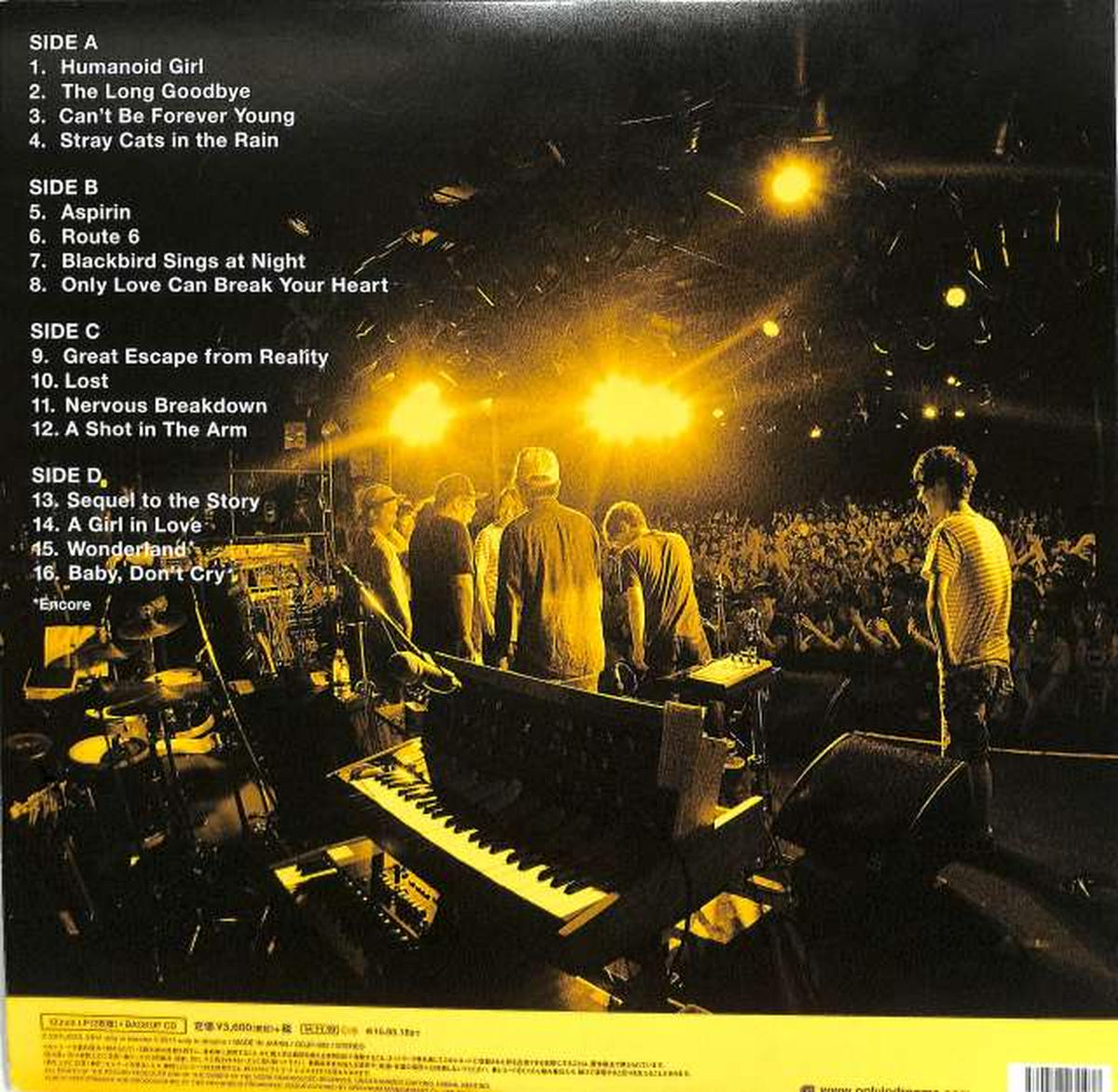 ONLY IN DREAMDS Gotch (Masafumi Goto) "LIVE IN TOKYO" ODJP-002