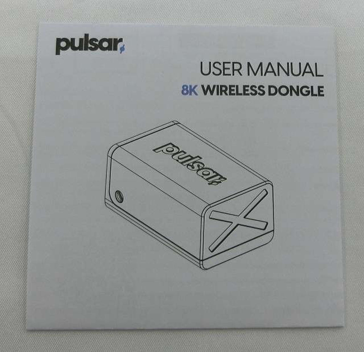 PALSAR Gaming Mouse X2H V3 with Separately Sold 8K Dongle