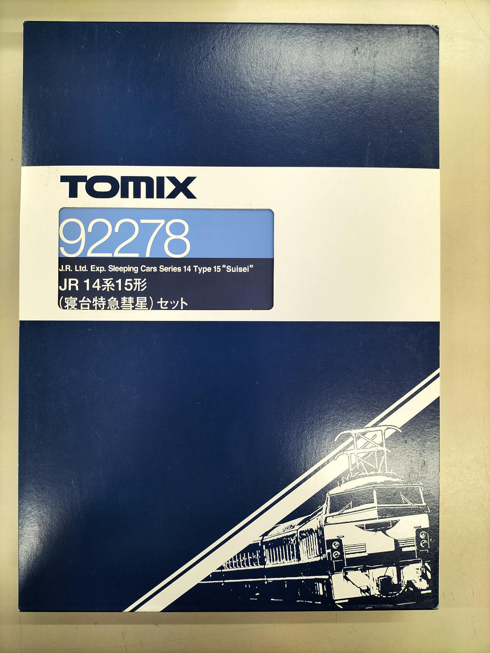 TOMIX N gauge rolling stock passenger car 92278 JR 14 series 15 type sleeper limited express Suisei