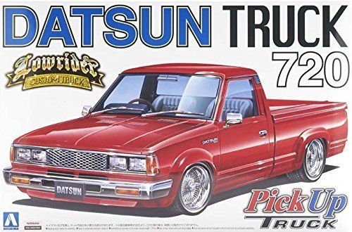 Aoshima Datsun 720 Pick-up Truck-Lowrider 1/24 - BanzaiHobby