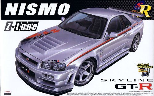 Aoshima Nismo R34 Skyline GT-R Z-TUNE 1/24 - BanzaiHobby