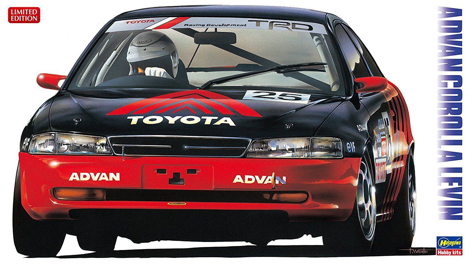Hasegawa 1/24 Advan Corolla Levin - BanzaiHobby