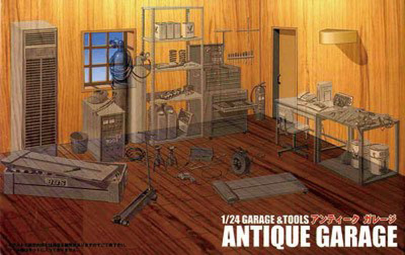 Fujimi 1/24 Antique Garage - BanzaiHobby