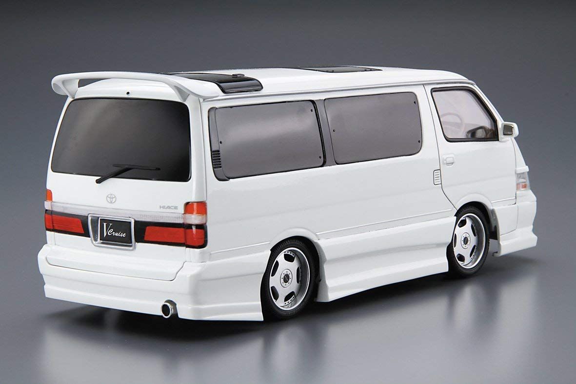 Aoshima 1/24 Azmax KZH100 Hiace `99 Toyota - BanzaiHobby
