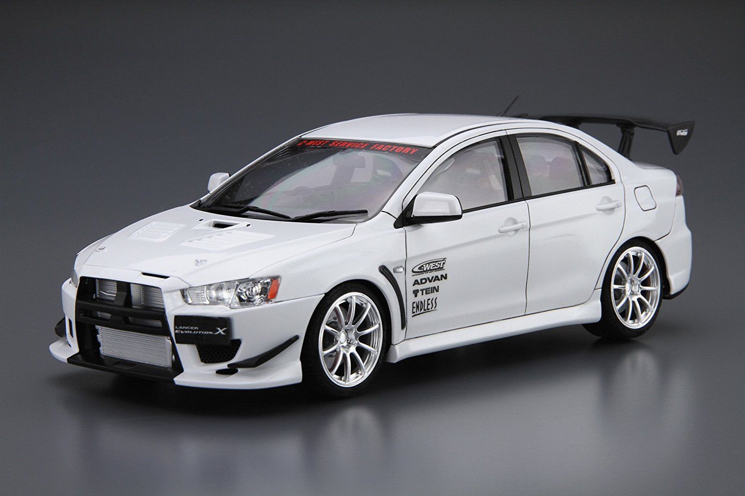 Aoshima 1/24 C-West CZ4A Lancer Evolution X `07 - BanzaiHobby