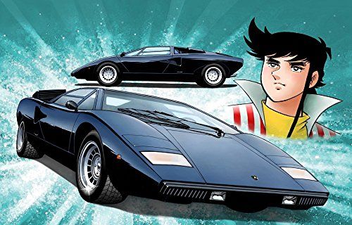 Fujimi 1/24 CW-12 Countach LP400 Hama Black Panther of Hama - BanzaiHobby