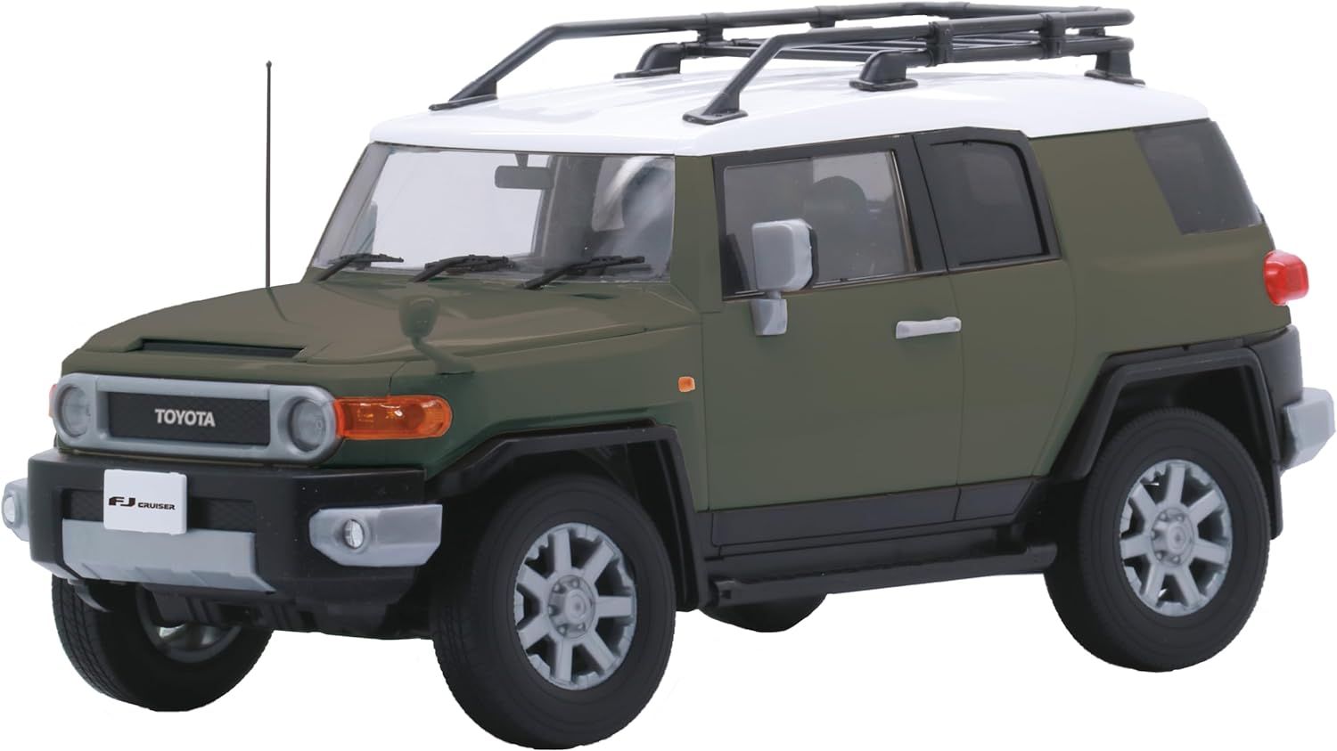 Fujimi Model NX-9 EX-6 1/24 Car NEXT Series No.9 EX-6 Toyota FJ Cruiser (Two-Tone Dark Green Type) Car - BanzaiHobby