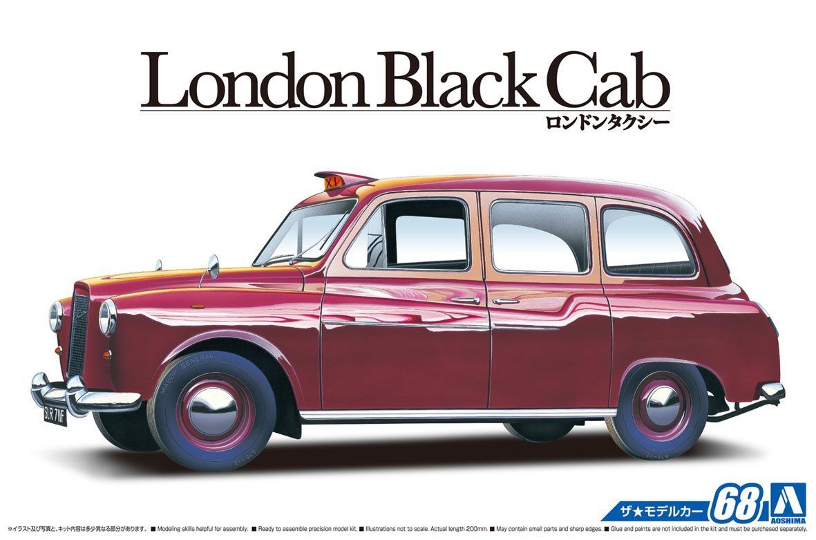 Aoshima 1/24 FX-4 Hackney Carriage `68 - BanzaiHobby