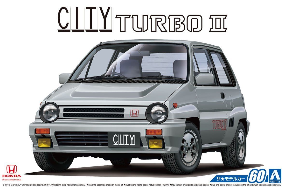 Aoshima 1/24 Honda AA City Turbo II `85 - BanzaiHobby