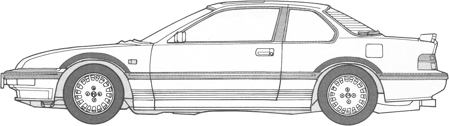 Fujimi Model HC-1 1/24 Hysoker Series No.1 Prelude 2.0Si (Hysocar Version) - BanzaiHobby